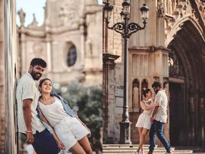 Nayanthara Vignesh Pics: ਸਾਊਥ ਦੀ ਮਸ਼ਹੂਰ ਜੋੜੀ ਨਯਨਤਾਰਾ ਅਤੇ ਵਿਗਨੇਸ਼ ਸ਼ਿਵਨ ਇਨ੍ਹੀਂ ਦਿਨੀਂ ਸਪੇਨ ਚ ਛੁੱਟੀਆਂ ਮਨਾ ਰਹੇ ਹਨ। ਉਸ ਦੀਆਂ ਤਸਵੀਰਾਂ ਵਾਇਰਲ ਹੋ ਰਹੀਆਂ ਹਨ।