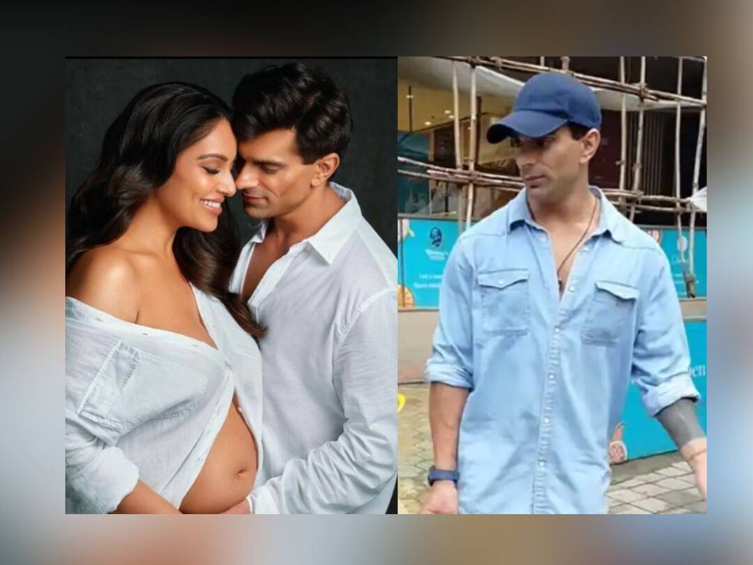 Karan Singh Grover : 'डॅड टू बी' करण सिंह ग्रोवर व्हायरल व्हिडीओनंतर ट्रोल; नेटकरी म्हणाले, 'त्याच्याकडे पैसे नसतील, तो स्वतः बिपाशाच्या भरवशावर...' karan singh grover brutally trolled over social media after post bipasha basu pregnancy Karan Singh Grover : 'डॅड टू बी' करण सिंह ग्रोवर व्हायरल व्हिडीओनंतर ट्रोल; नेटकरी म्हणाले, 'त्याच्याकडे पैसे नसतील, तो स्वतः बिपाशाच्या भरवशावर...'