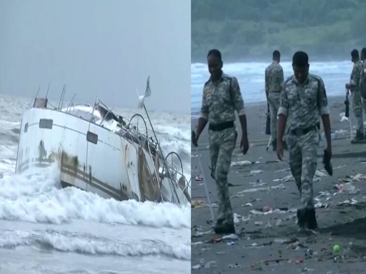 Raigad Suspicious Boat nia team to investigate weapon found in suspicious boat off raigad coast Marathi News रायगडमधील संशयित बोटप्रकरणात आता केंद्राची एन्ट्री! संशयित बोटप्रकरणी NIA टीम दाखल
