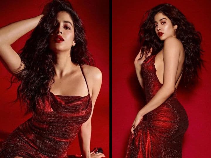  Janhvi Kapoor Pics: रेड ड्रेस में जाह्नवी कपूर ने बढ़ाया इंटरेनट का पारा, तस्वीरों में दिखा सिलजिंग लुक