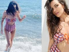 Photos: हार्दिक पांड्या की वाइफ नताशा की हॉट तस्वीरें हुईं वायरल, बोलीं- यहां बिकिनी की ज़रूरत है...
