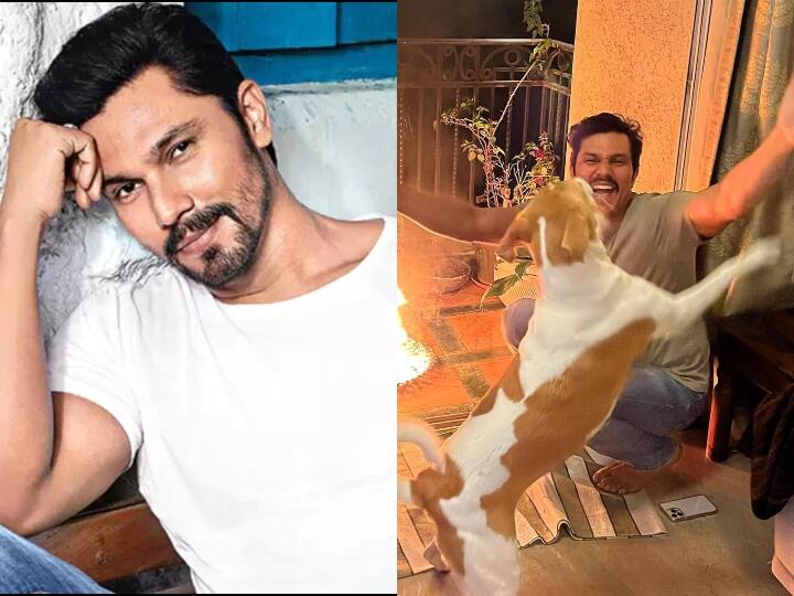 randeep hooda sneak peek into his mumbai home on his birthday actor lifestyle with his pet dog bambi Randeep Hooda B'day: अपने पेट डॉग के साथ बेहद सिंपल लाइफ जीते हैं रणदीप हुड्डा, यकीन न हो तो खुद देख लीजिए