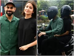 Virat Kohli Enjoys Scooty Ride With Wife Anushka On Mumbai Streets Amid Shoot. Watch Viral Video