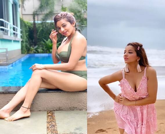 मोनालिसाचं सौंदर्य अन् हॉट अदा