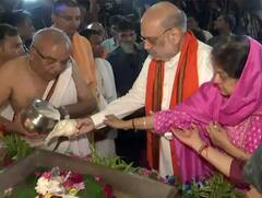 Photos: દેશભરમાં ધૂમધામથી ઉજવાઈ જન્માષ્ટમી, અમિત શાહે અમદાવાદમાં કરી પૂજા અર્ચના