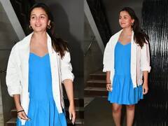 Alia Bhatt Pics: ਆਲੀਆ ਭੱਟ ਨੇ ਨੀਲੇ ਰੰਗ ਦੀ ਡਰੈੱਸ `ਚ ਦਿਖਾਇਆ ਬੇਬੀ ਬੰਪ, ਤਸਵੀਰਾਂ `ਚ ਦੇਖੋ ਸਟਾਇਲਿਸ਼ ਅੰਦਾਜ਼