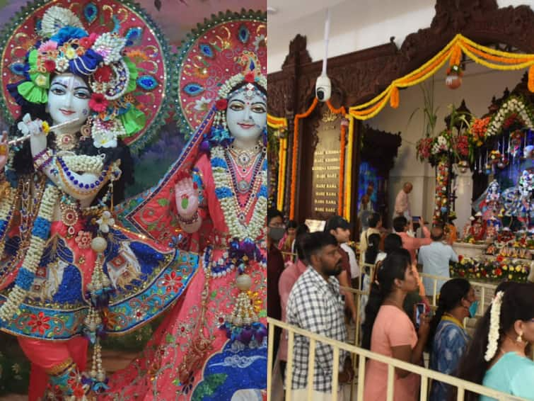 Krishna Jayanthi 2022: ISKCON Temple at chennai celebrates Janmastami 2022 with some colorful celebrations Krishna Jayanthi 2022: சென்னை இஸ்கான் கோயிலில் கிருஷ்ண ஜெயந்தி விழா..சிறப்பான கொண்டாட்டம்..!