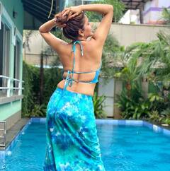 Monalisa Pics: બેકલેસ ડ્રેસમાં મોનાલિસાએ આપ્યા બોલ્ડ પોઝ, જુઓ તસવીરો