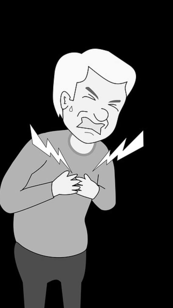 বুক ধরফর করলে কী করবেন?