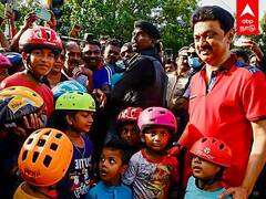Stalin street day : 'HAPPY STREETS'ல் அசத்திய சிறுமிகள்.. வியந்து பார்த்த முதலமைச்சர்..