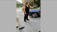 Abusive woman of Noida goes viral; watch video here | ABP News