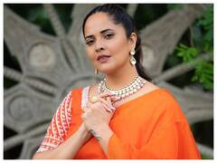Anasuya: ఆరెంజ్ కలర్ శారీలో అనసూయ అందాలు - ఎంత పొగిడినా తక్కువే!