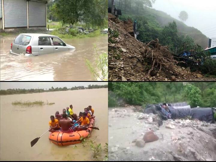 India Weather Forecast Heavy Rainfall MP Odisha Flood Uttarakhand Cloud Burst Himachal Pradesh Landslide Death Heavy Rainfall: पहाड़ से मैदान तक बारिश ही बारिश- हिमाचल में लैंडस्लाइड से 22 की मौत, उत्तराखंड में बादल फटने से तबाही