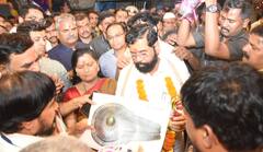 Eknath Shinde Bhimashankar Temple: मुख्यमंत्री एकनाथ शिंदेंची यांनी कुटुंबासह केली भीमाशंकर ज्योतिर्लिंगाची पूजा