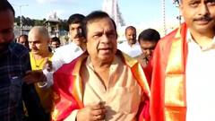 తిరుమల శ్రీవారి సేవలో ప్రముఖ హాస్య నటుడు బ్రహ్మానందం