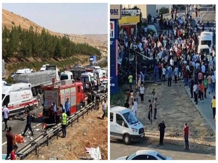 32 people lost lives in separate crashes at accident sites in Turkey Watch Video : துருக்கியில் இரு வேறு பகுதிகளில் கோர விபத்து.! 32 பேர் பரிதாப உயிரிழப்பு.!
