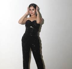 Jannat Zubair Pics: બ્લેક શાઈની ડ્રેસમાં જન્નત ઝુબૈરે આપ્યા ગ્લેમરસ પોઝ, ફોટો જોઈ ફિદા થયા ફેન્સ