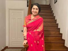 Actress Suhasini : அஞ்சலி அஞ்சலி புஷ்பாஞ்சலி..சேலை உடுத்திய  சுஹாசினியின் லேட்டஸ்ட் க்ளிக்ஸ்!