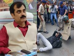 'लाठीबाज ADM' पर BJP नेता जीवेश मिश्रा की मांग- बर्खास्त कर देशद्रोह का मुकदमा चलाया जाए