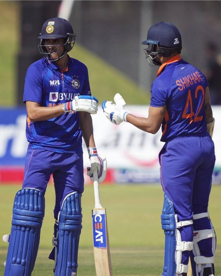 Talking about Ind vs Zim 3rd ODI, India put up a total of 289 on the board after opting to bat first. Photo:  Shubman Gill / Twitter