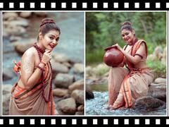 சீதையாக மாறிய பிரபல சீரியல் நடிகை... ‛ராமன் தேடிய சீதை’ என பதிவு!