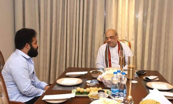 Amit Shah meets Ntr : కొమురం భీముడితోనే కేంద్రమంత్రి భేటీ కారణాలేంటో..? | ABP Desam