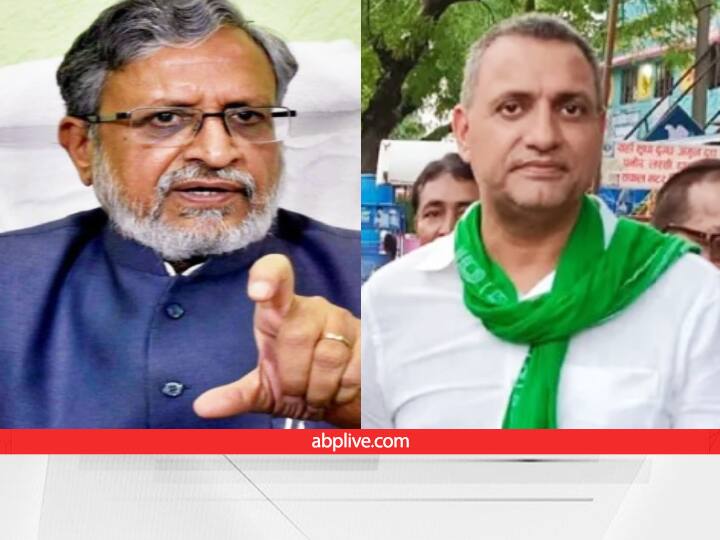 Sushil Kumar Modi meet with Bihar Agriculture Minister Sudhakar Singh outside the jail know the reason Bihar Politics: कृषि मंत्री सुधाकर सिंह से जेल के बाहर क्यों मिले थे सुशील कुमार मोदी? ट्वीट कर दिया जवाब