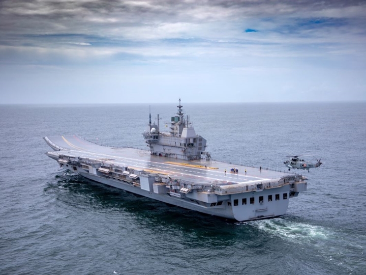 India's First Indigenously-Built Aircraft Carrier Vikrant To Be Commissioned On September 2