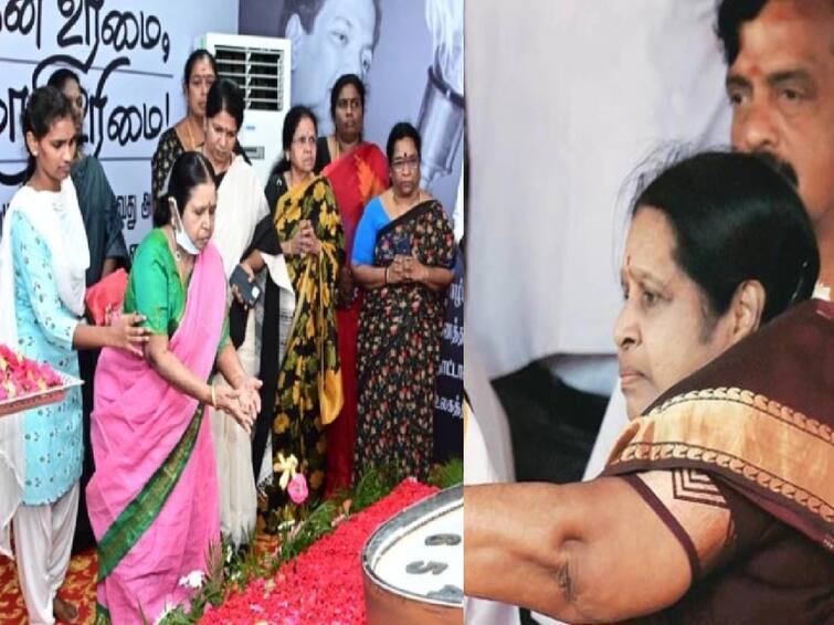 M. Karunanidhi's Wife Rajathi Ammal will go abroad for treatment Rajathi Ammal: உடல் சோர்வு.. ஜீரண கோளாறு.. சிகிச்சைக்காக ஜெர்மனி செல்லும் ராஜாத்தி அம்மாள்!?