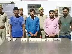 मुठभेड़ में पुलिस के हत्थे चढ़े पंखिया गैंग के चार शातिर बदमाश, तमंचे और सोना-चांदी बरामद