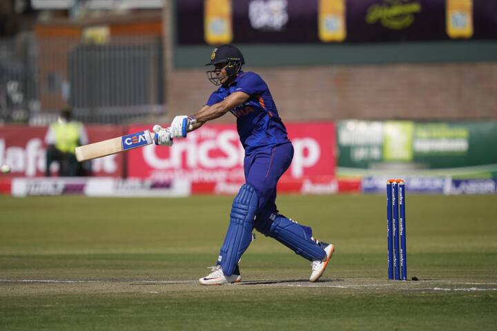 Shubman Gill, by the virtue of this knock, joined KL Rahul and Rohit Sharma in the elite list. He has become the 3rd Indian batter to score his maiden ODI century at Harare cricket stadium. Photo: BCCI