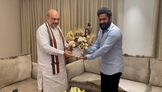 Why Amit Shah Met NTR : తారక్- అమిత్ షా భేటీలో అసలు జరిగింది ఏంటి...? | ABP Desam