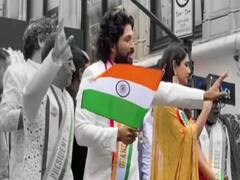 इंडिया डे परेड पर अल्लू अर्जुन की हुई जय जयकार, ग्रैंड एंट्री के साथ 'पुष्पा राज' का हुआ सम्मान