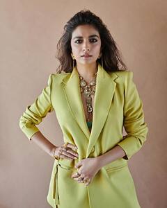 Keerthy Suresh : बॉस बेबी... अभिनेत्री किर्ती सुरेशचा क्लासी लूक, पाहा फोटो