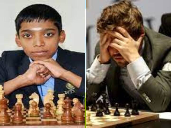 FTX Crypto Cup 2022 Rameshbabu Praggnanandhaa Defeats Reigning 5 Time World Chess Champion Magnus Carlsen FTX Crypto Cup 2022: ప్రపంచ చెస్ ఛాంపియన్‌కు షాక్‌- కార్ల్ సన్‌పై ప్రజ్ఞానంద విజయం