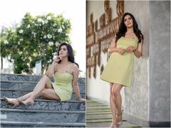 Varalakshmi Sarathkumar: పొట్టి గౌనులో హాట్ హాట్ గా లేడీ విలన్ వరలక్ష్మి శరత్ కుమార్