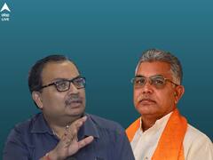 সততা-নিষ্ঠা নিয়ে ভাবিত নন কলকাতাবাসী, ফের দিলীপ-বাণী, 'হিম্মত থাকলে আসুন', পাল্টা কুণাল