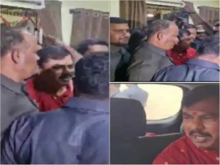 BJP MLA T Raja Arrested In Hyderabad Over Prophet Remark After Massive Protests BJP MLA Arrested : प्रेषित पैगंबरांबाबत आक्षेपार्ह वक्तव्य; भाजप नेता टी. राजांना अटक