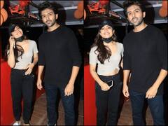 Kartik And Rashmika: शूट के बाद एक साथ स्पॉट हुए कार्तिक आर्यन और रश्मिका मंदाना, एक्ट्रेस ने दी क्यूट स्माइल