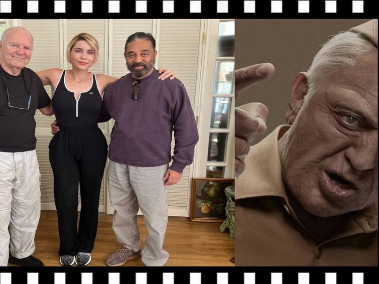 Kamal hassan meets hollywood make up artist Michael westmore Indian 2 : இந்தியன் 2 படத்திற்கு ஆயத்தமாகும் உலக நாயகன்.. ஹாலிவுட் ஆர்டிஸ்டை சந்தித்த கமல்