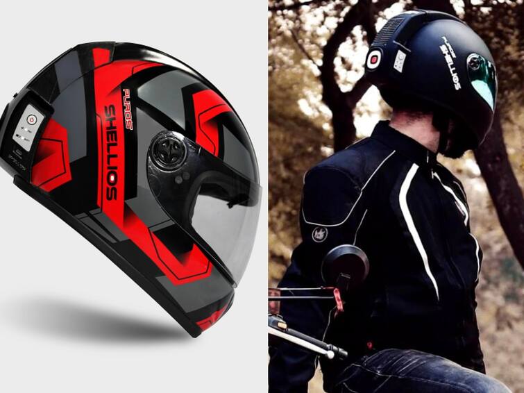 Delhi-based startup develops anti-pollution helmet for bikers Anti-pollution helmet : இரு சக்கர வாகன ஓட்டிகளுக்கு மாசுவில் இருந்து காக்க புது வழி.. காற்று மாசு எதிர்ப்பு ஹெல்மெட்!