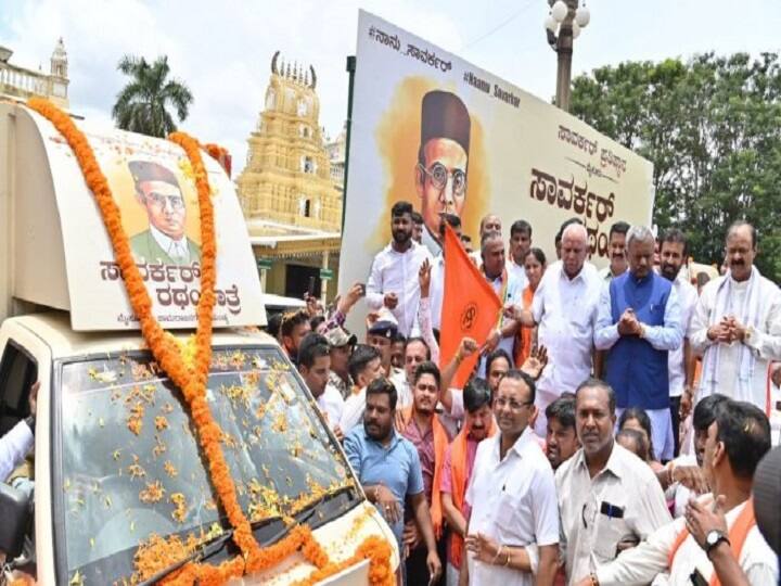 Indira Gandhi called Savarkar “remarkable son of India”, says Yediyurappa as he launches Yatra named after RSS icon Savarkar Rath Yatra : சாவர்க்கரை பற்றி இந்திரா காந்தி இப்படி சொன்னார்.. சாவர்க்கர் ரத யாத்திரையை தொடங்கிவைத்த எடியூரப்பா..