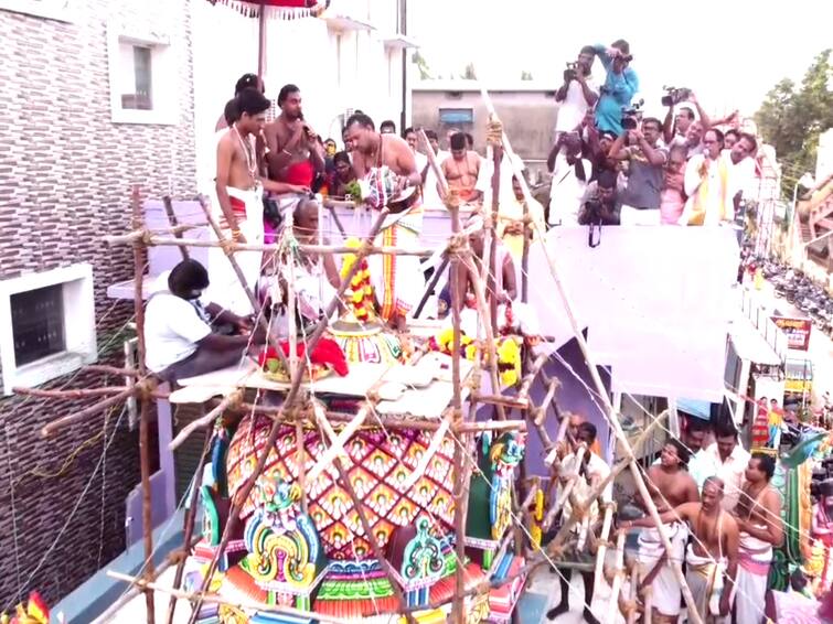 Festivals held Kumbabishekam  in Sirkazhi Swarna Akarshana Bhairava Temple Swarna Akarshana Bhairava : ஸ்வர்ண ஆகர்ஷண பைரவர் கோவில் கும்பாபிஷேகம்.. திரண்ட பக்தர்கள்.. என்ன சிறப்பு தெரியுமா?