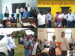 रायगढ़: स्वामी आत्मानंद स्कूल में शिक्षक बने प्रभारी सचिव निरंजन दास, टूटे फर्नीचर बदलने के निर्देश