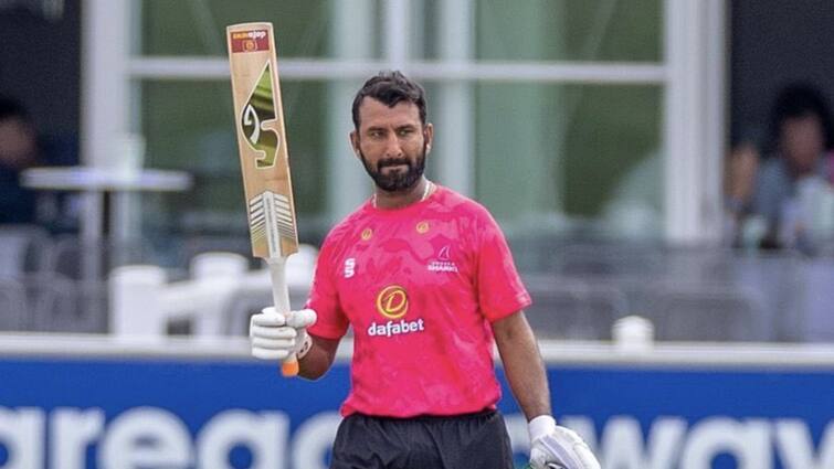 Cheteshwar Pujara smashes another hundred for Sussex in just 75 balls Cheteshwar Pujara: মাত্র ৭৫ বলে এল সেঞ্চুরি, ইংল্যান্ডে আগুন ঝরাচ্ছে পূজারার ব্যাট