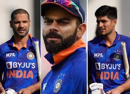 World Cup 2023: शिखर धवन और विराट कोहली के लिए खतरे की घंटी है शुभमन गिल का प्रदर्शन, आंकड़े दे रहे गवाही Shubman Gill ODI Performance Warning bell for Shikhar Dhawan and Virat Kohli World Cup 2023 World Cup 2023: शिखर धवन और विराट कोहली के लिए खतरे की घंटी है शुभमन गिल का प्रदर्शन, आंकड़े दे रहे गवाही