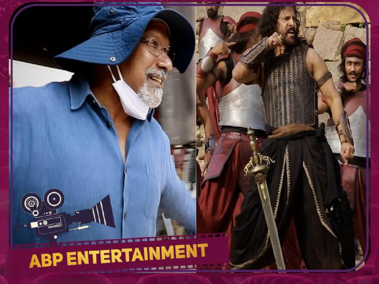An exclusive BTS of CholaChola from mani ratnam vikram Ponniyin selvan Ponniyin selvan: வெளியானது மேக்கிங்... சோழா சோழா பாடல் படப்பிடிப்பும்... அதை படம் பிடித்த படபடப்பும்!