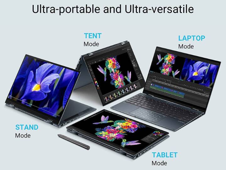 Amazon Deal: Asus के इस लैपटॉप को खरीदने के बाद नहीं पड़ेगी टैबलेट खरीदने की जरूरत, जानिये कीमत और फीचर्स Amazon Sale On ASUS Zenbook 14 Flip OLED 2-in-1 Laptop Asus Convertible Laptop Best Brand Convertible Laptop Amazon Deal: Asus के इस लैपटॉप को खरीदने के बाद नहीं पड़ेगी टैबलेट खरीदने की जरूरत, जानिये कीमत और फीचर्स