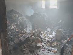 गिरिडीह के कस्तूरबा गांधी आवासीय विद्यालय में लगी भीषण आग, बाल-बाल बचीं 400 छात्राएं