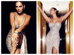Esha Gupta Pics: थाई हाई स्लिट गाउन पहन कहर ढाती दिखीं ईशा गुप्ता, दिल थाम कर देखें एक्ट्रेस की ये तस्वीरें